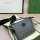 Black Gray Casual Letters Zipper Bags