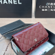 Silver Red Casual Letters Chains Bags