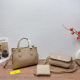 Khaki Casual Letters Chains Bags