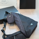 Black Casual Letters Zipper Bags