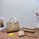 Khaki Casual Letters Chains Bags