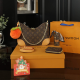 Brown Casual Daily Letters Zipper Bags