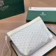 White Casual Daily Letters Zipper Bags