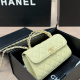 Yellow Casual Daily Letters Chains Bags