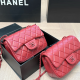 Red Casual Daily Letters Chains Bags