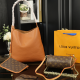 Brown Casual Daily Letters Chains Bags