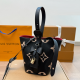 Black Red Casual Daily Letters Patchwork Bags