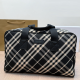 Black Casual Daily Plaid Zipper Bags
