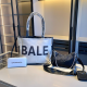 White Black Casual Daily Letters Chains Bags