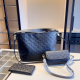 Black Casual Daily Letters Patchwork Bags