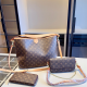 Brown Letters Chains Bags