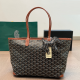 Brown Casual Daily Letters Patchwork Bags