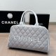 White Casual Daily Letters Zipper Bags