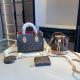 Brown Casual Daily Letters Patchwork Bags