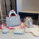 White Pink Casual Daily Plaid Patchwork Bags