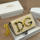 Yellow Casual Daily Letters Chains Bags