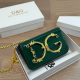 Green Casual Daily Letters Chains Bags
