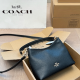 Black Casual Letters Zipper Bags
