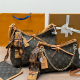Brown Casual Daily Letters Chains Bags