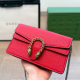 Red Casual Daily Letters Chains Bags