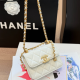White Casual Daily Letters Chains Bags