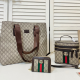 Brown Casual Daily Letters Zipper Bags