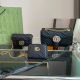 Black Casual Daily Letters Chains Bags