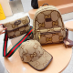 Yellow Brown Casual Daily Letters Zipper Bags
