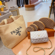 Yellow Casual Daily Letters Chains Bags