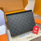 Black Casual Daily Letters Zipper Bags