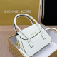 White Casual Daily Letters Patchwork Bags