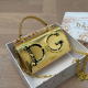 Gold Casual Daily Letters Metal Accessories Trim Chains Bags