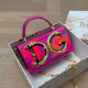 Rose Red Casual Daily Letters Metal Accessories Trim Chains Bags