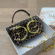 Brown Casual Daily Letters Metal Accessories Trim Chains Bags