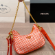 Orange Casual Daily Letters Chains Bags