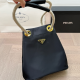 Black Casual Daily Letters Patchwork Bags