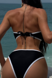 Black Sexy Hollow Out Swimwears