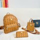 Yellow Casual Daily Letters Zipper Bags