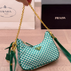 Green Casual Daily Letters Chains Bags