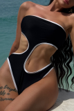 Black Sexy Hollow Out Swimwears