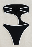 Black Sexy Hollow Out Swimwears