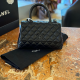 Black Casual Daily Letters Patchwork Bags