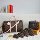 Brown Casual Daily Letters Zipper Bags