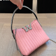 Pink Casual Daily Letters Chains Bags