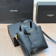 Matte Black Casual Daily Letters Patchwork Bags
