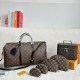 Brown Casual Daily Letters Zipper Bags