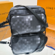 Black Gray Casual Daily Plaid Zipper Bags