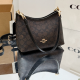Dark Brown Casual Daily Letters Patchwork Bags