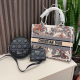 Black Casual Daily Letters Zipper Bags