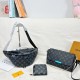 Black Casual Daily Letters Chains Bags